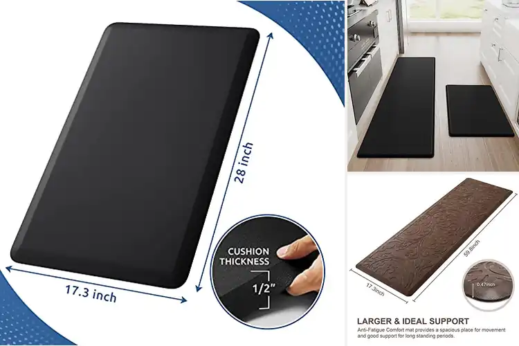Detailed view of 10 Best Anti-Fatigue Rugs for All-Day Comfort