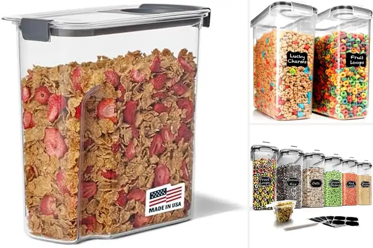 Detailed view of 10 Best Cereal Containers for Fresh, Easy Pouring