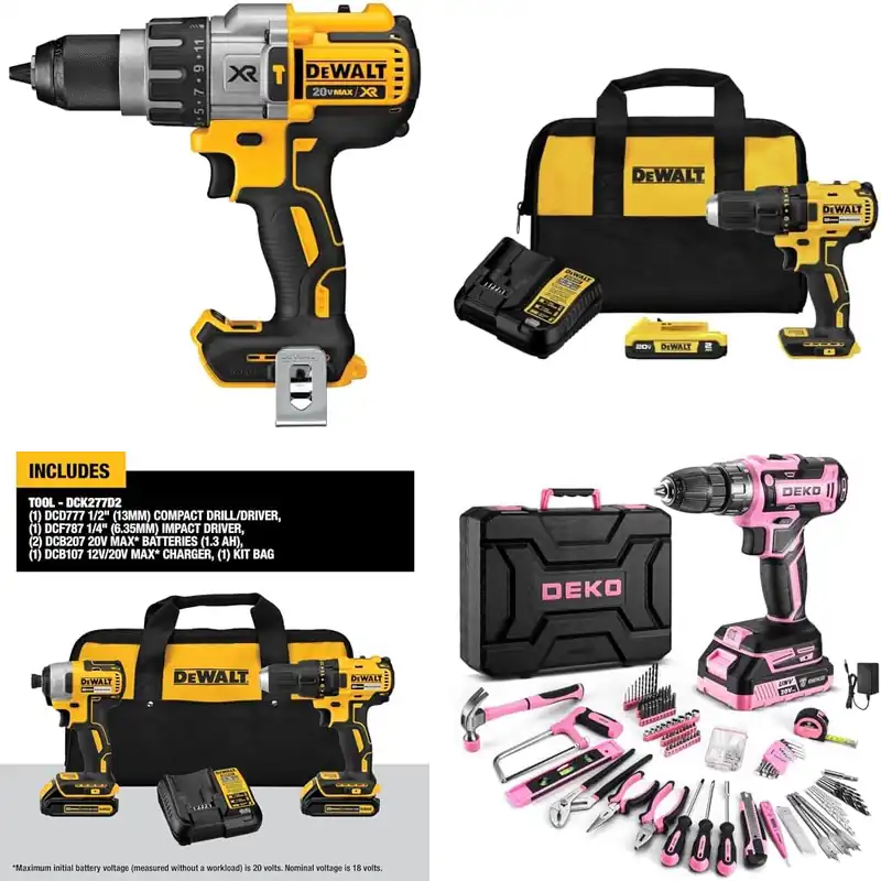 10 Best Cordless Drill Sets for Effortless DIY Success
