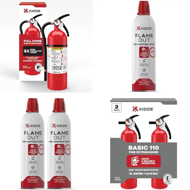 10 Best Fire Extinguishers for Safe & Easy Protection