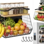 Detailed view of 10 Best Fridge Shelves for Easy Kitchen Organization