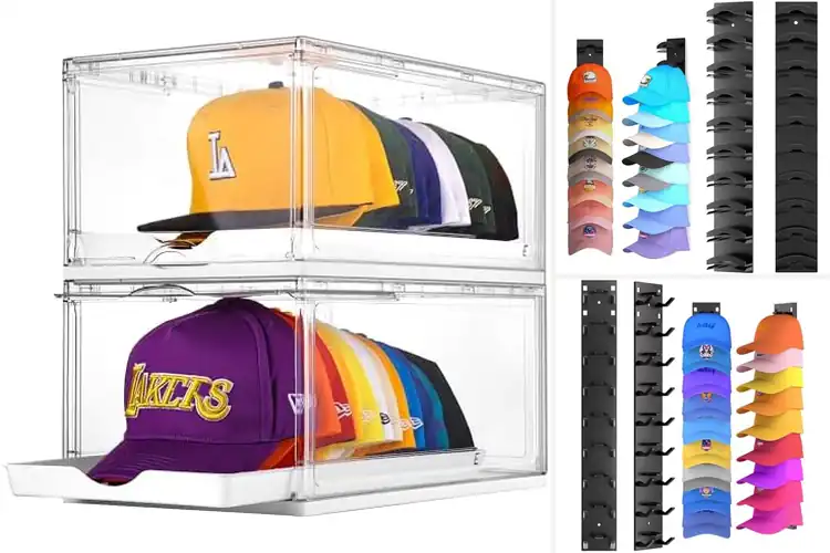 Detailed view of 10 Stylish Hat Organizers for a Tidy Collection