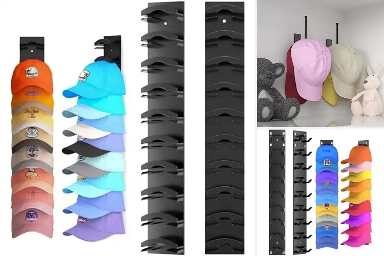 Detailed view of Top 10 Stylish Hat Racks for Organized Display