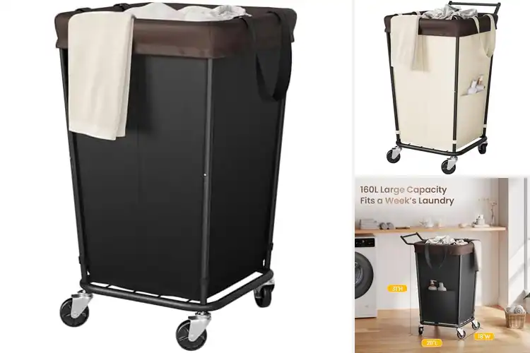 Detailed view of 10 Best Large Laundry Baskets for Easy Clothes Storage