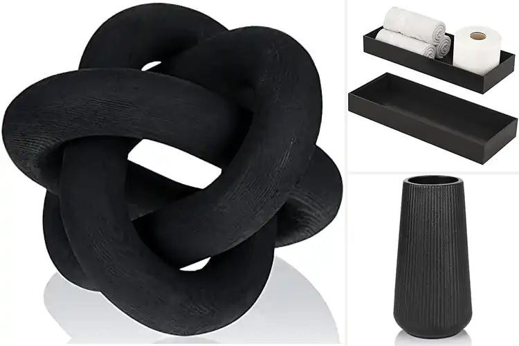 Detailed view of 10 Best Matte Black Decor to Elevate Your Home Elegance