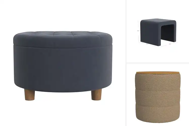 Detailed view of 10 Best Ottomans to Elevate Your Living Space