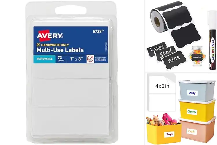 Detailed view of 10 Best Reusable Labels for Easy, Eco-Friendly Organization