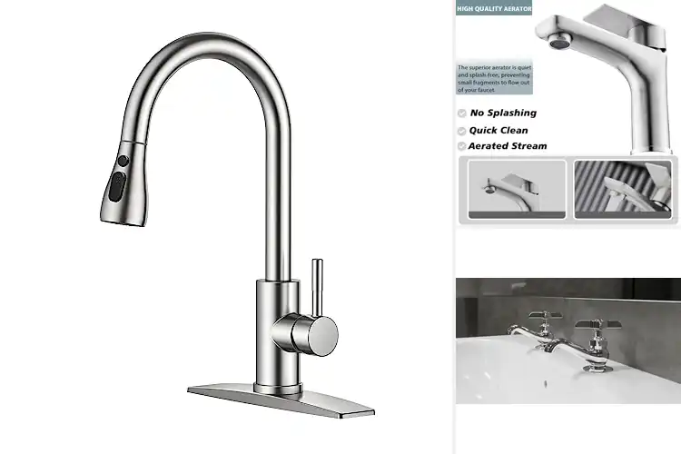Detailed view of 10 Best Single Handle Faucets for Style and Ease
