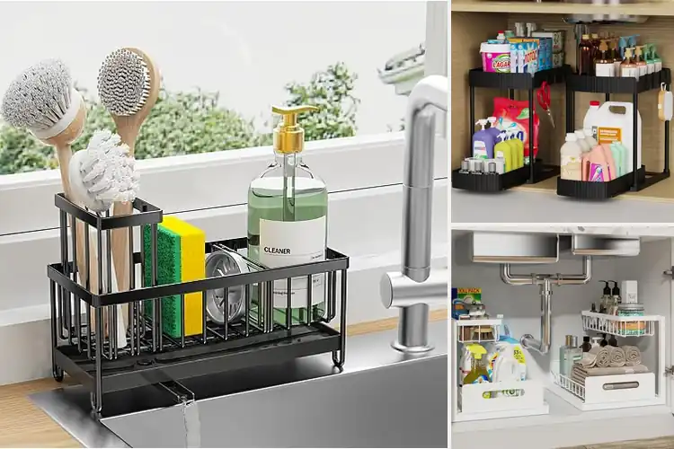 Detailed view of 10 Best Sink Organizers That Instantly Declutter Counters