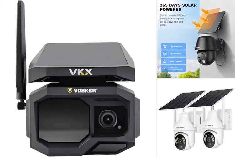 Detailed view of 10 Best Solar Powered Cameras for All-Weather Security
