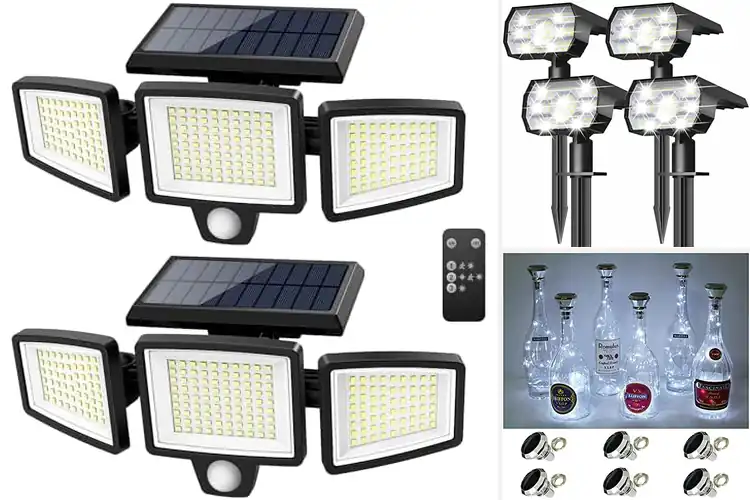 Detailed view of 10 Best Solar Powered Lights to Illuminate Your Spaces