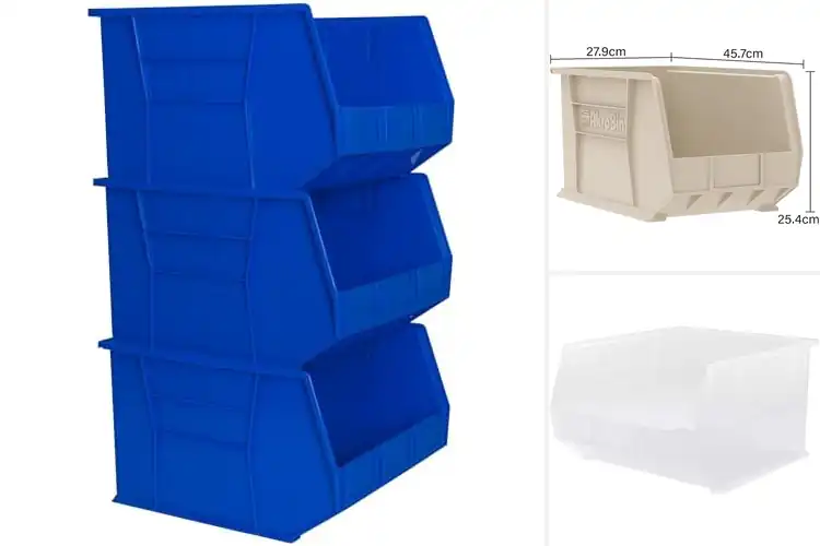 Detailed view of 10 Best Stackable Containers to Declutter Every Room