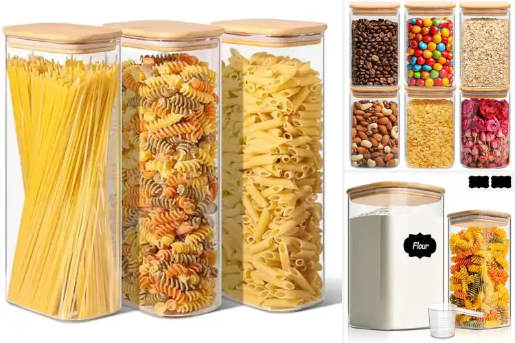 Detailed view of 10 Best Transparent Canisters to Organize with Style