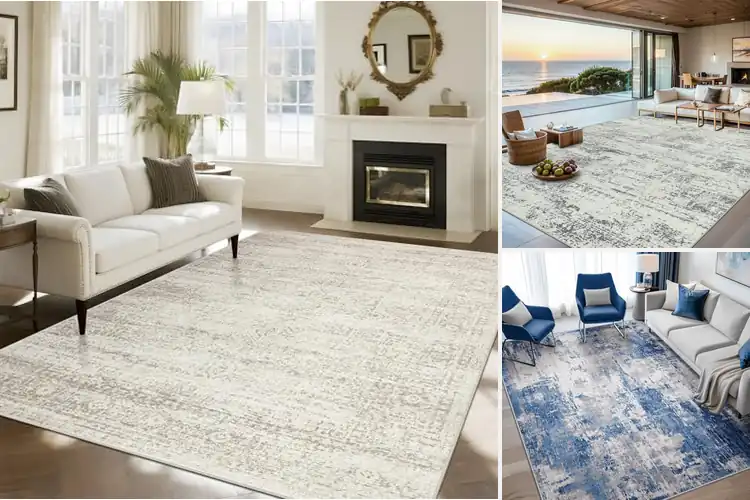Detailed view of 10 Best Area Rugs For Living Rooms: Transform Your Space