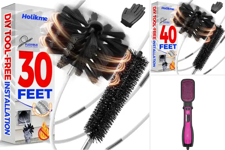 Detailed view of 10 Best Dryer Brushes for Fast, Flawless Results