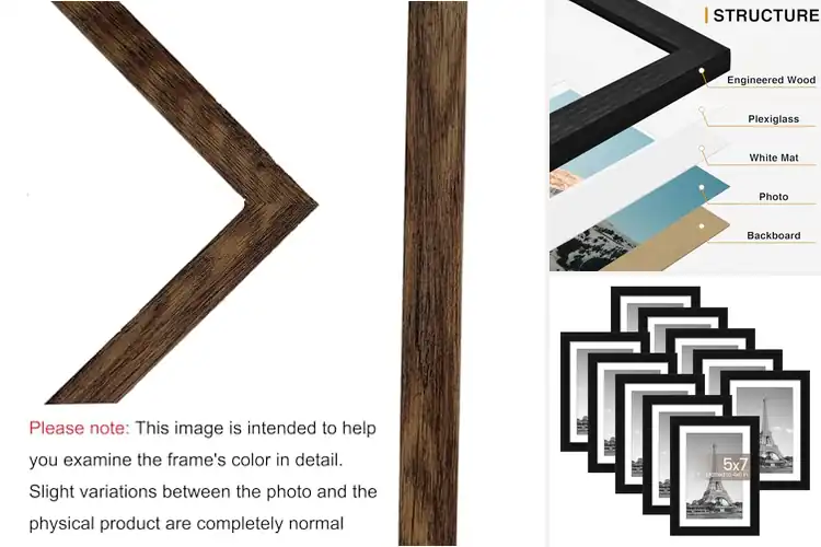 Detailed view of 10 Best Picture Frame Sets to Showcase Your Memories Stylishly