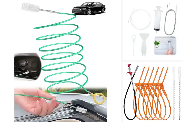 Detailed view of 10 Best Reusable Drain Cleaning Tools to Fix Clogs Fast