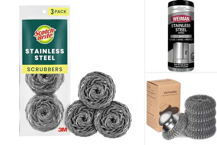 Detailed view of 10 Best Stainless Steel Cleaning Tools to Make Appliances Shine