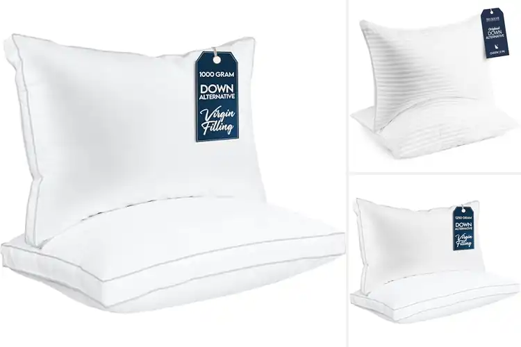 Detailed view of 10 Best Hotel Quality Pillows for Deep Sleep Bliss