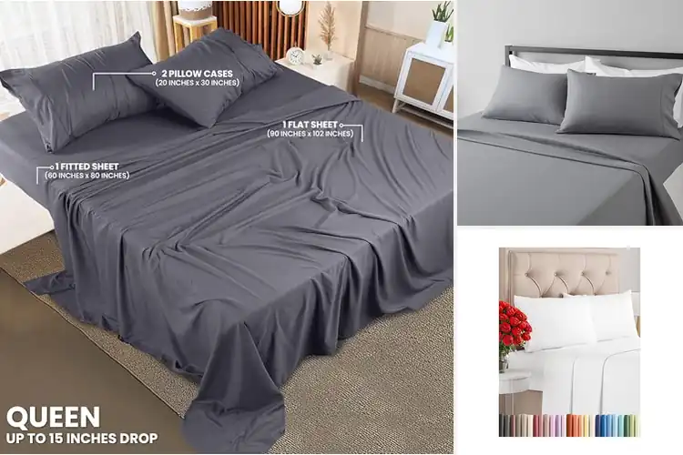 Detailed view of 10 Best Microfiber Bed Sheets: Sleep Soundly
