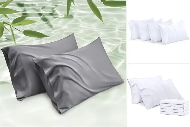 Detailed view of 10 Best Queen Pillowcases for Cool, Soft Sleep