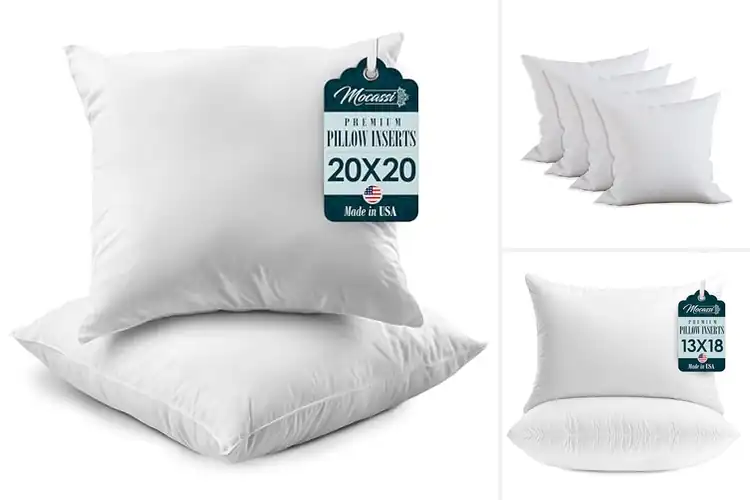 Detailed view of 10 Best Siliconized Fiber Pillow Inserts for Fluffy Sleep