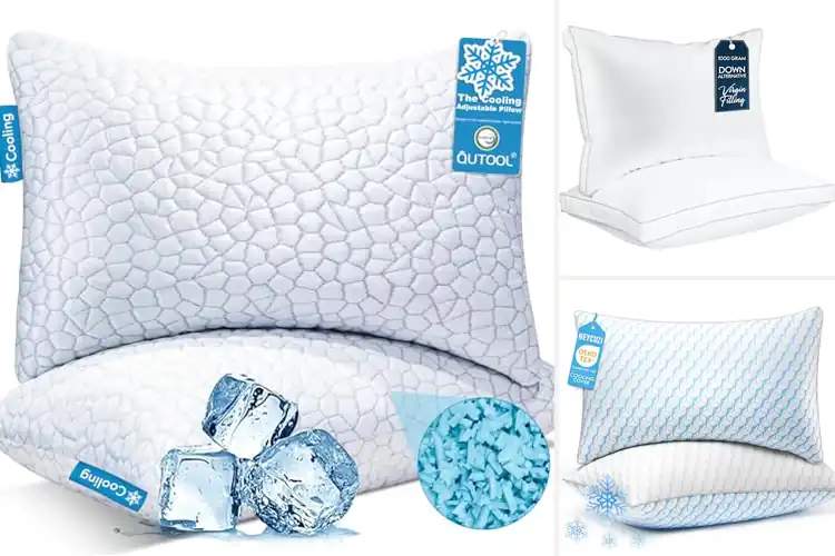 Detailed view of 10 Best Cool Pillows: Beat the Heat