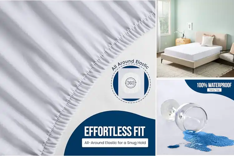 Detailed view of 10 Best Fitted Style Mattress Protectors for Perfect Sleep