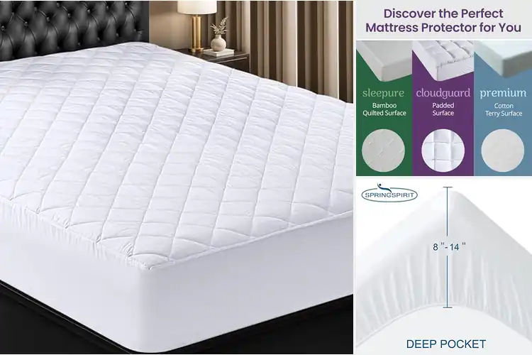 Detailed view of 10 Best Machine Washable Mattress Protectors: Stay Fresh & Soft