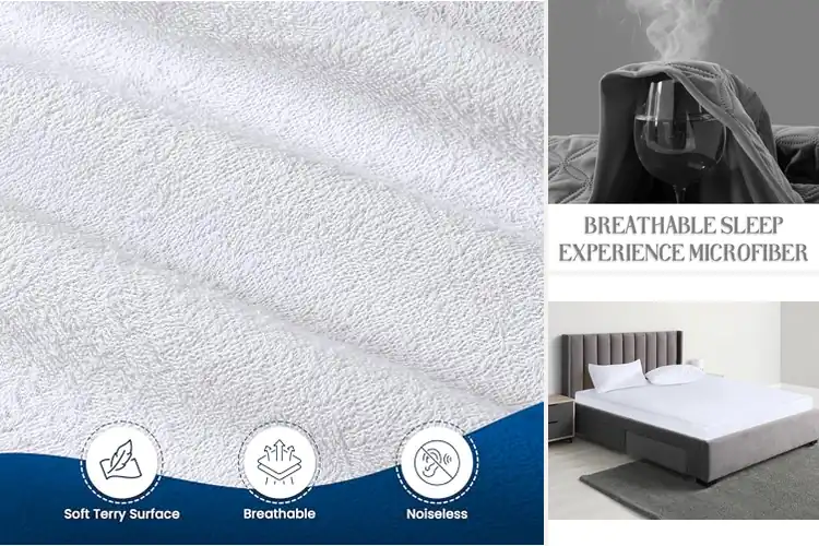 Detailed view of 10 Best TPU Backing Mattress Protectors: Sleep Clean