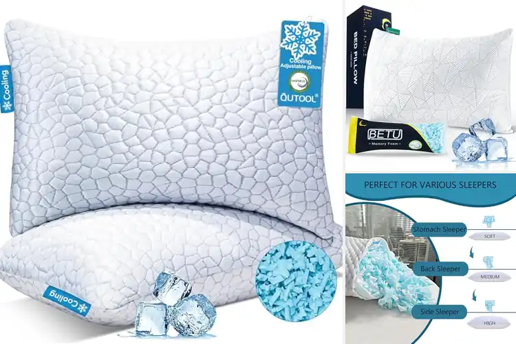 Detailed view of Best Cooling Pillow For Hot Sleepers