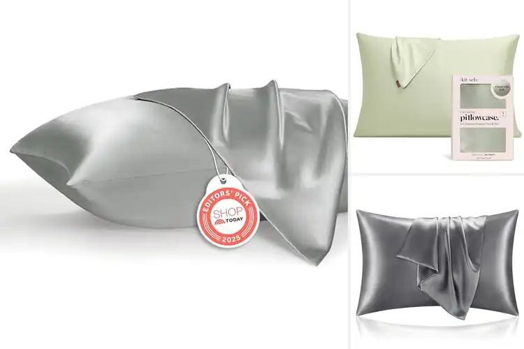 Detailed view of Best Satin Pillow Case Covers