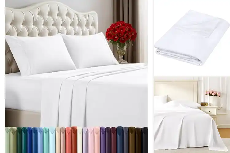 Detailed view of Best White Sheets: Elevate Your Sleep with Top Picks