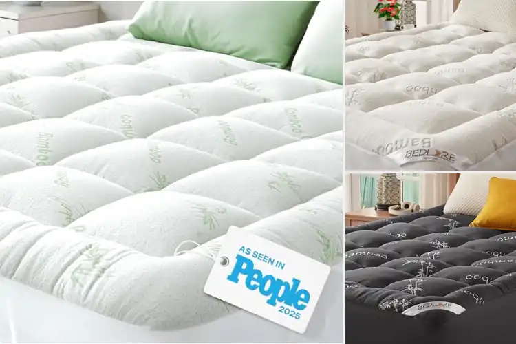 Detailed view of Best Bamboo Viscose Mattress Topper