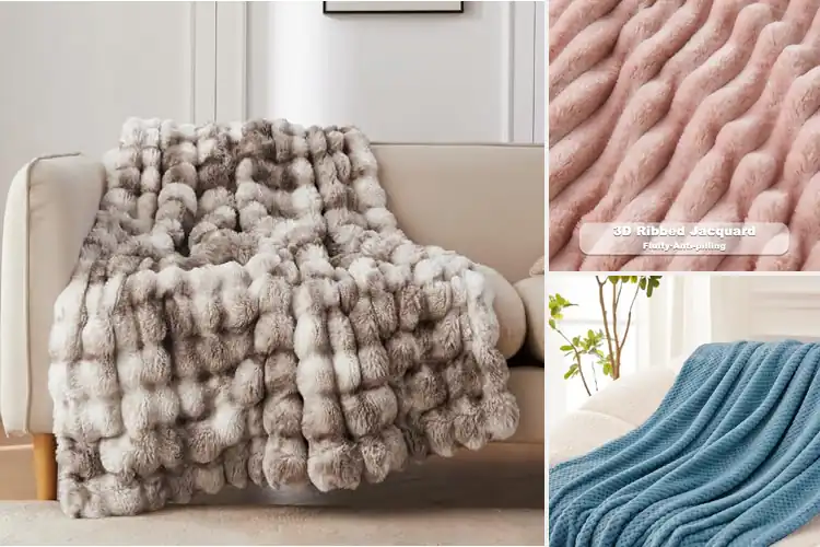 Detailed view of Best Bed Throws: Top 10 Picks for Ultimate Cozy Luxury