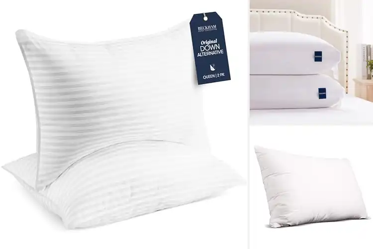 Detailed view of Best Down Alternative Pillows 1050G Fill