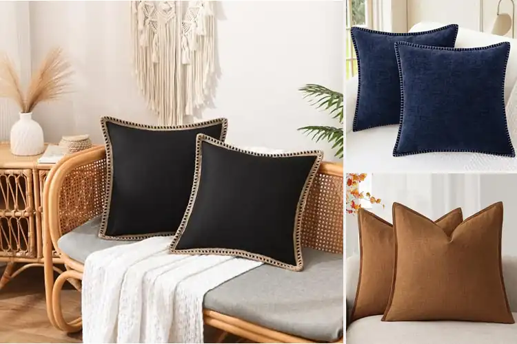 Detailed view of Best Durable Seam Edges Pillow Covers