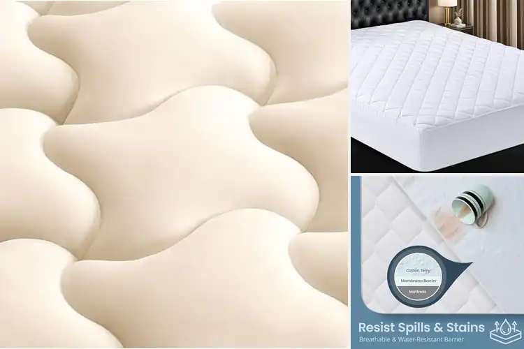 Detailed view of Best Easy Care Mattress Protector Machine Washable