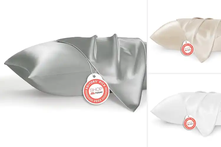 Detailed view of Best Enveloping Satin Pillowcase