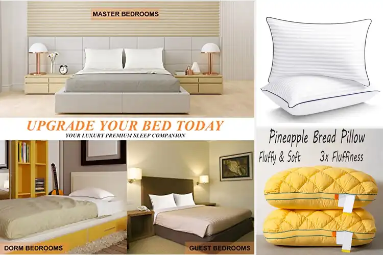 Detailed view of Best Lofted Pillows With Bounce Back