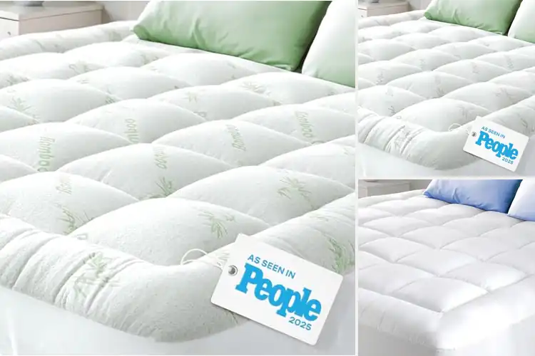 Detailed view of Best Naturally Cooling Mattress Topper For Hot Sleepers