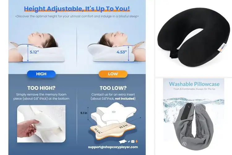 Detailed view of Best Neck Pillows