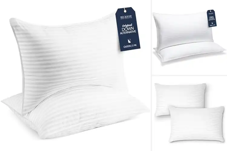 Detailed view of Best Plush Hotel Style Pillows