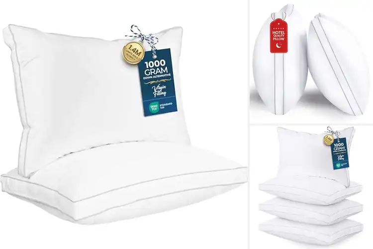 Detailed view of Best Queen Gusseted Pillows: Top Picks for Ultimate Comfort