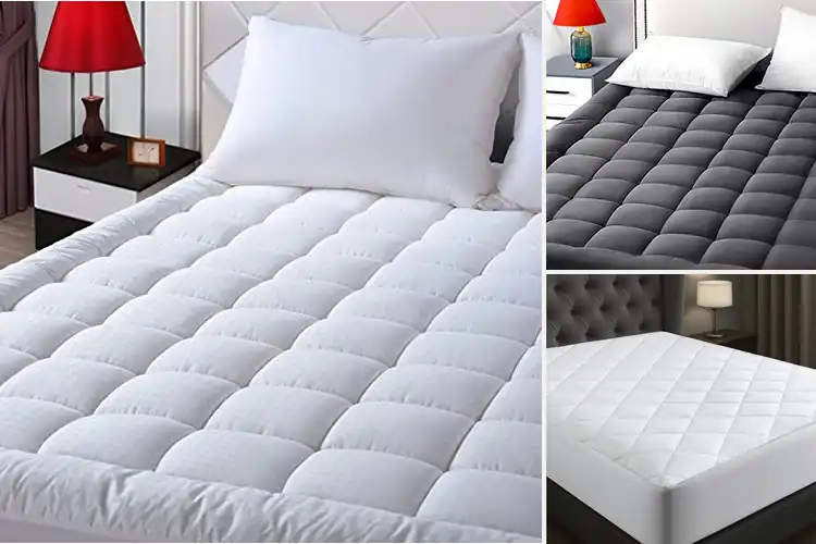 Detailed view of Best Queen Size Mattress Pad 60×80