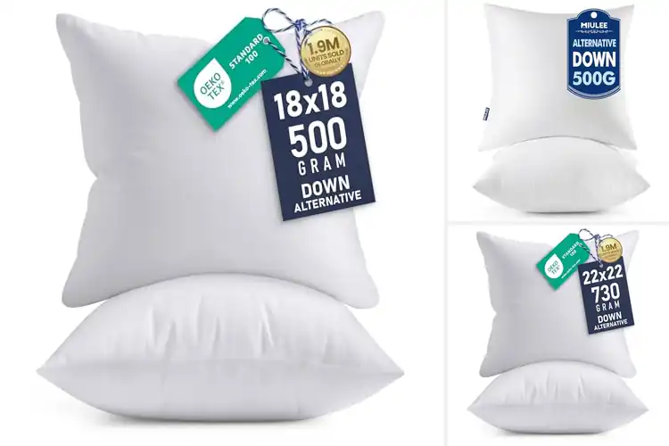 Detailed view of Best Versatile Pillow Inserts For Desk Or Sofa