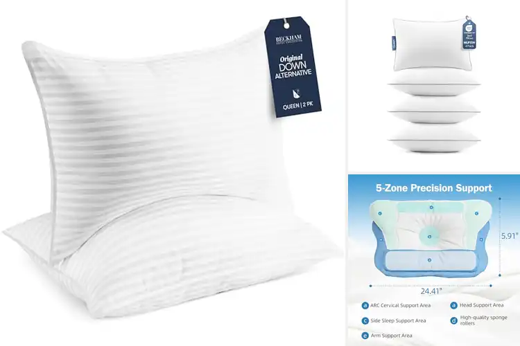 Detailed view of Best 1050G High Quality Down Alternative Pillows