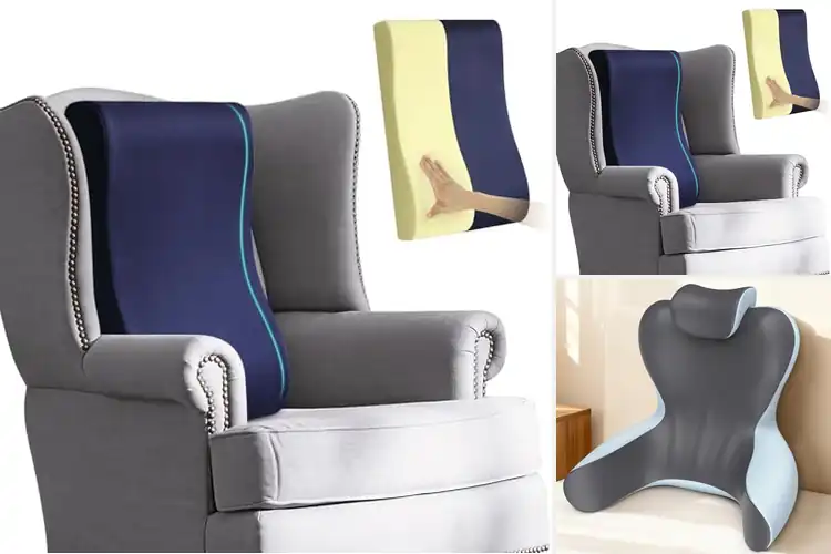 Detailed view of Best 2In1 Back Support Pillows