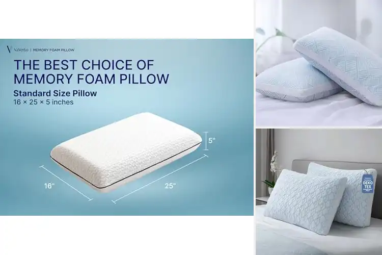 Detailed view of Best Certified Foam Pillows