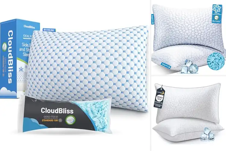 Detailed view of Best Cooling Breathable Pillows